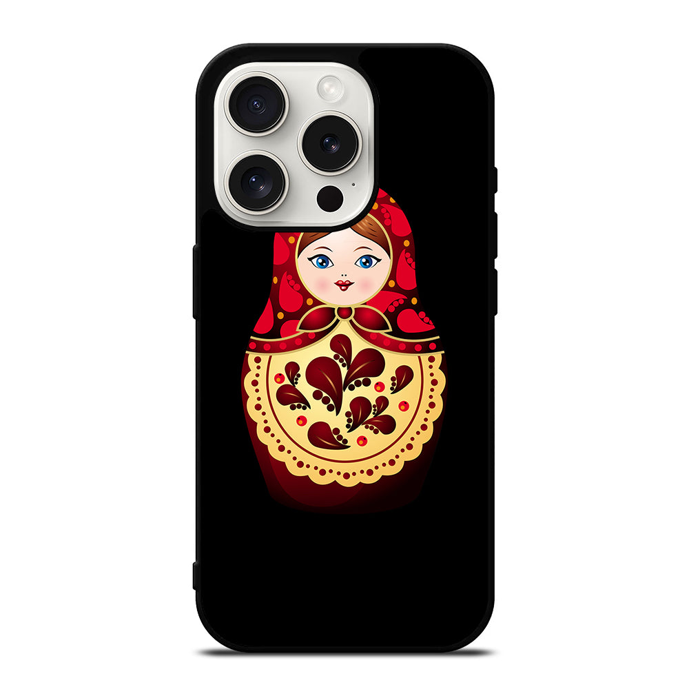 MATRYOSHKA NESTING DOLLS RUSSIAN 4 iPhone 15 Pro Case Cover