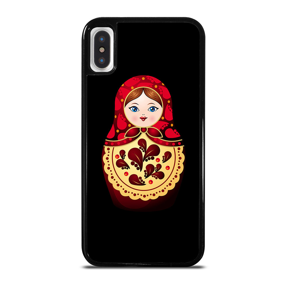 MATRYOSHKA NESTING DOLLS RUSSIAN 4 iPhone X / XS Case Cover