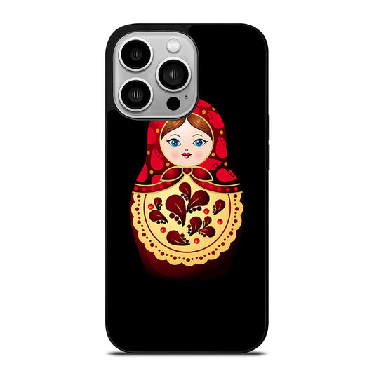 MATRYOSHKA NESTING DOLLS RUSSIAN 4 iPhone 14 Pro Case Cover