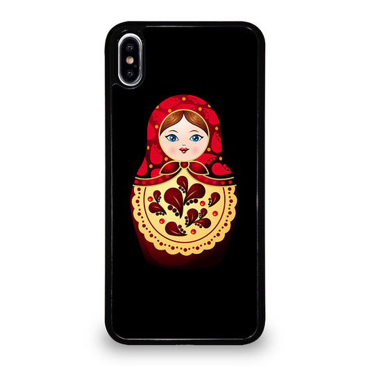 MATRYOSHKA NESTING DOLLS RUSSIAN 4 iPhone XS Max Case Cover