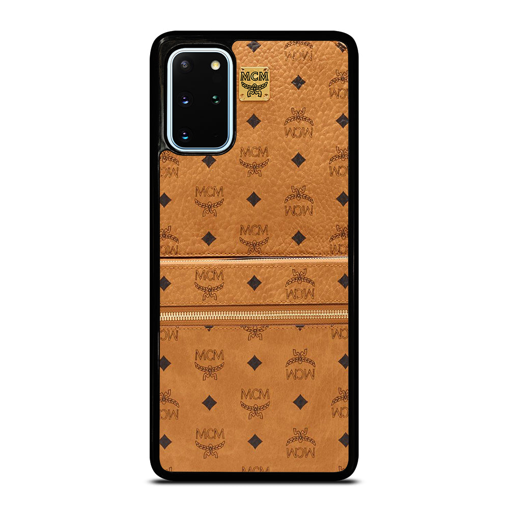 MCM WORLD WIDE BROWN LOGO 1 Samsung Galaxy S20 Plus Case Cover
