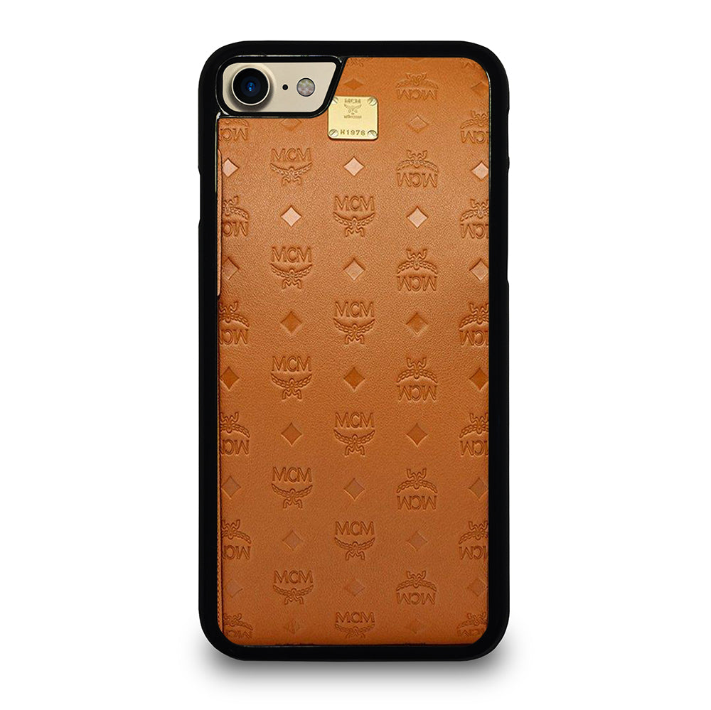 MCM WORLD WIDE BROWN LOGO 2 iPhone 7 / 8 Case Cover