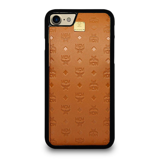 MCM WORLD WIDE BROWN LOGO 2 iPhone 7 / 8 Case Cover