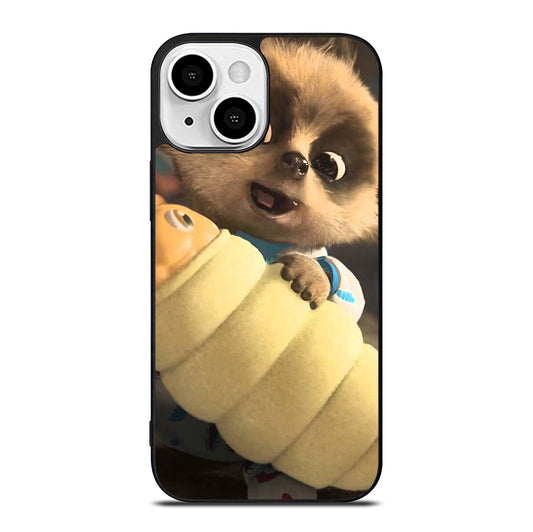 MEERKAT BABY OLEG CARTOON 2 iPhone 13 Mini Case Cover