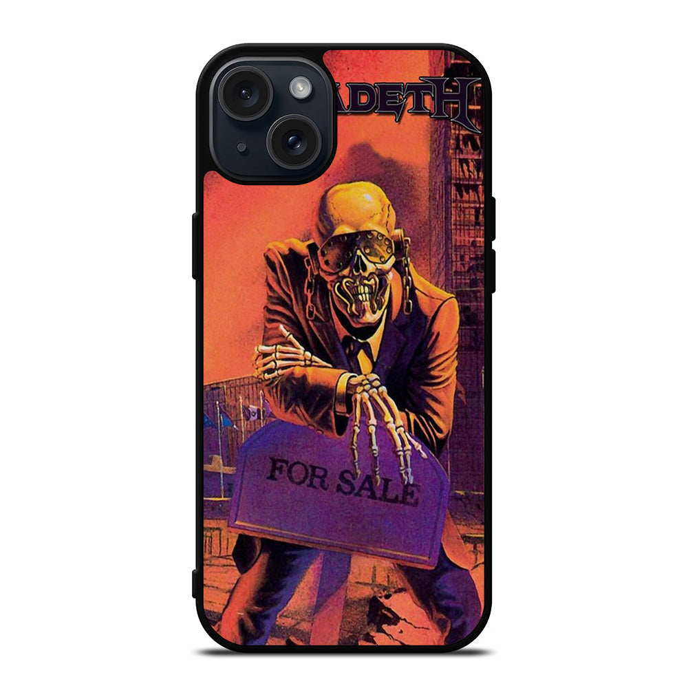 MEGADETH FOR SALE iPhone 15 Plus Case Cover