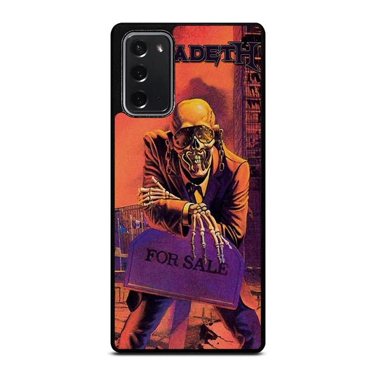 MEGADETH FOR SALE Samsung Galaxy Note 20 Case Cover