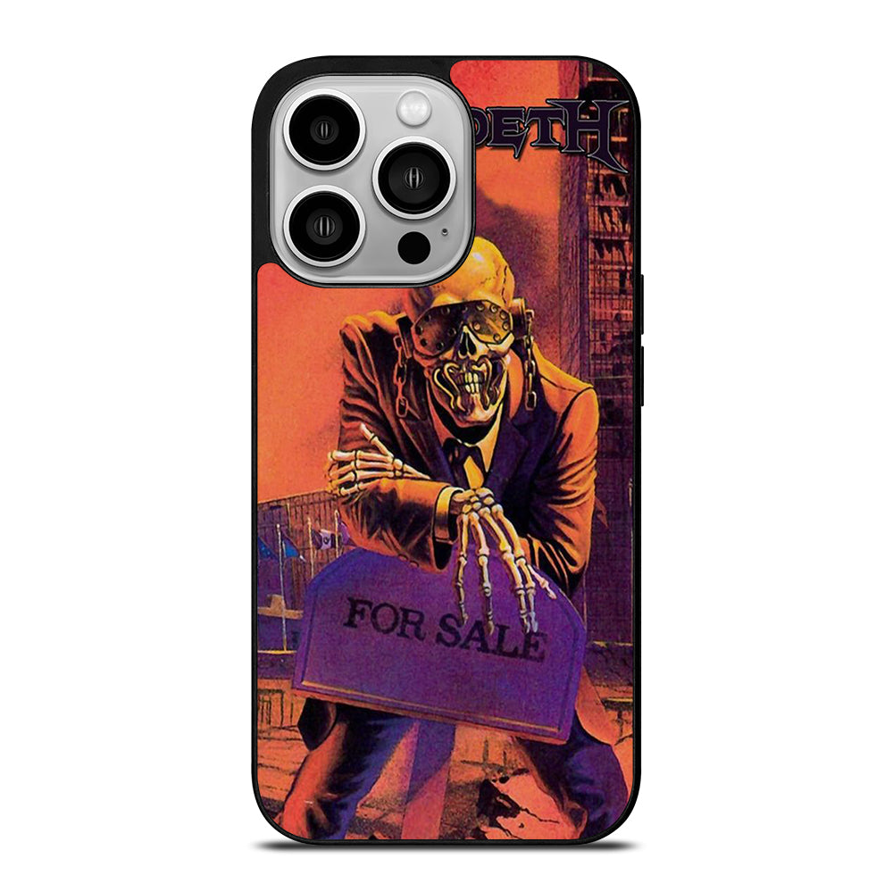 MEGADETH FOR SALE iPhone 14 Pro Case Cover