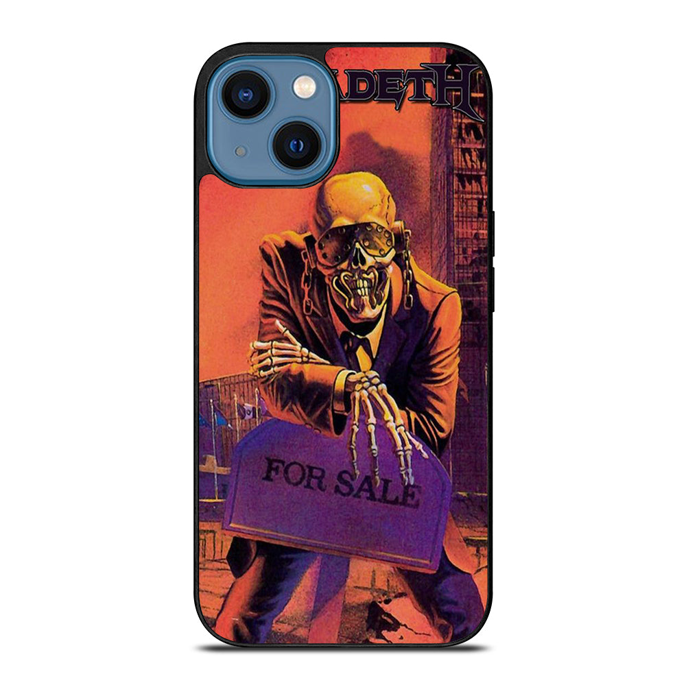 MEGADETH FOR SALE iPhone 14 Case Cover