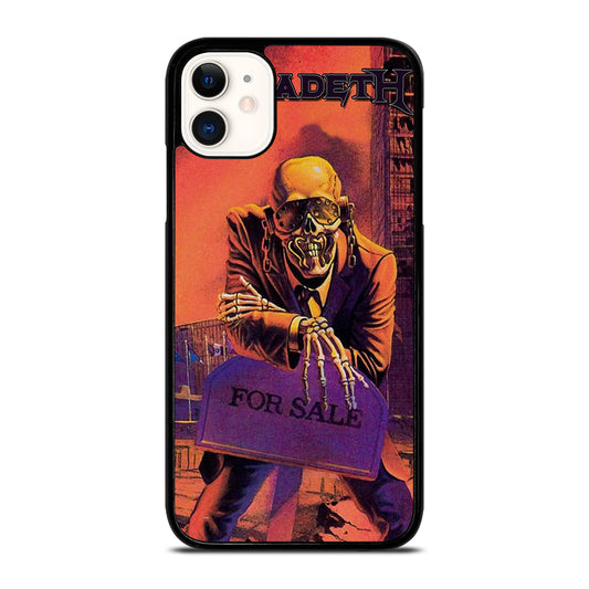 MEGADETH FOR SALE iPhone 11 Case Cover