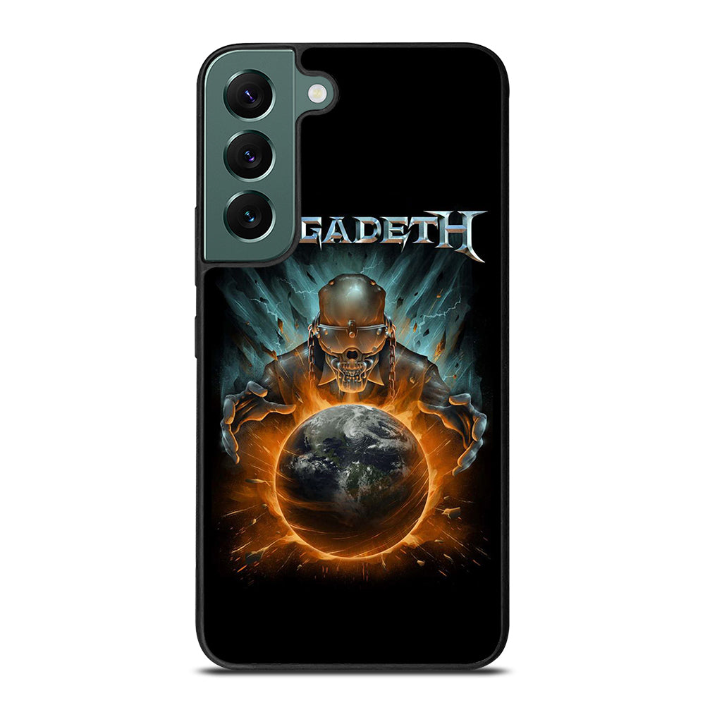 MEGADETH SKULL BLACK Samsung Galaxy S22 Case Cover