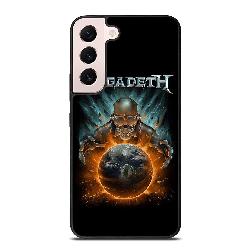 MEGADETH SKULL BLACK Samsung Galaxy S22 Plus Case Cover
