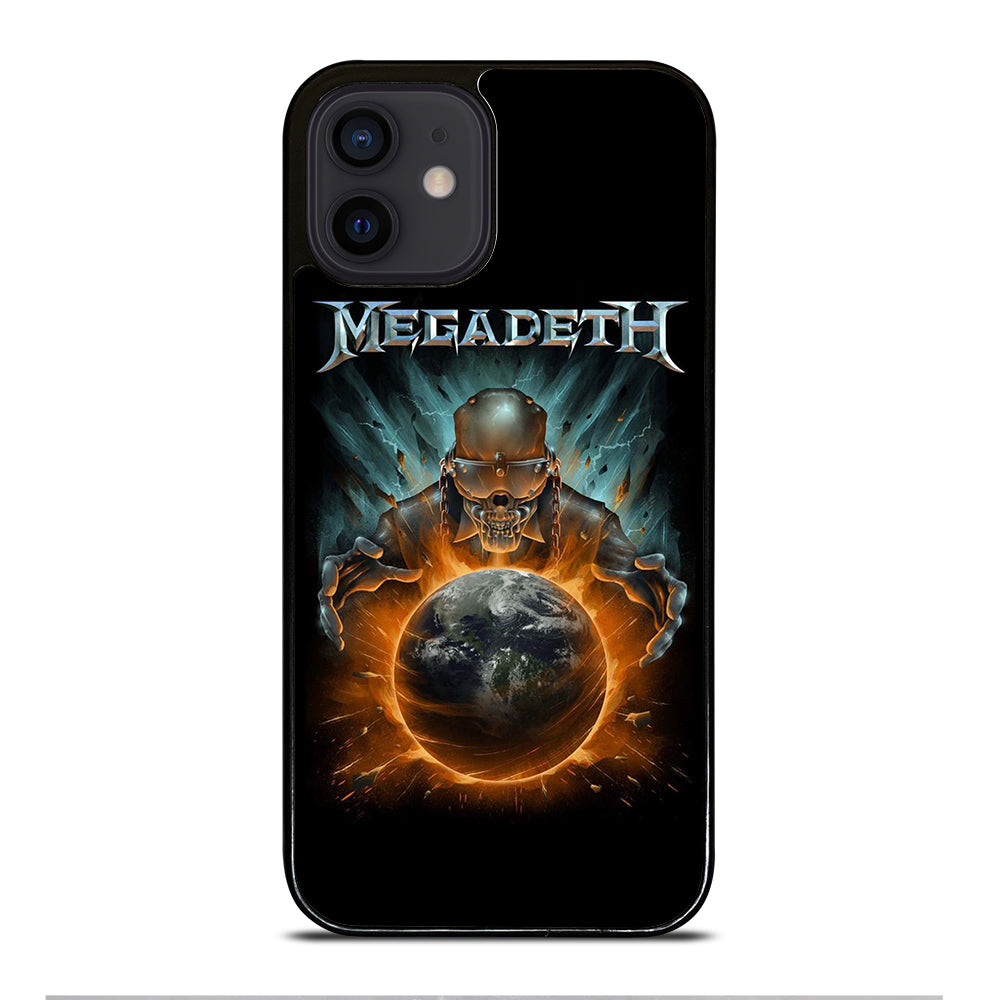 MEGADETH SKULL BLACK iPhone 12 Mini Case Cover