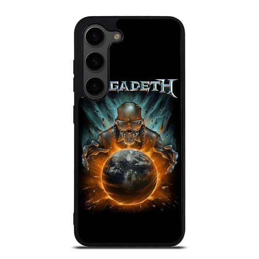 MEGADETH SKULL BLACK Samsung Galaxy S23 Plus Case Cover