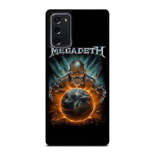 MEGADETH SKULL BLACK Samsung Galaxy Note 20 Case Cover