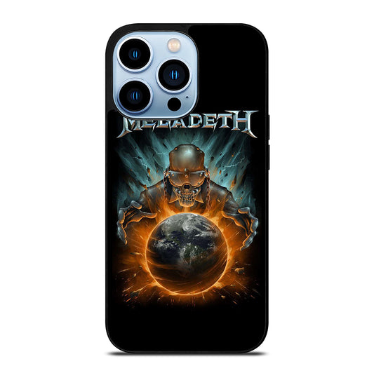 MEGADETH SKULL BLACK iPhone 13 Pro Max Case Cover