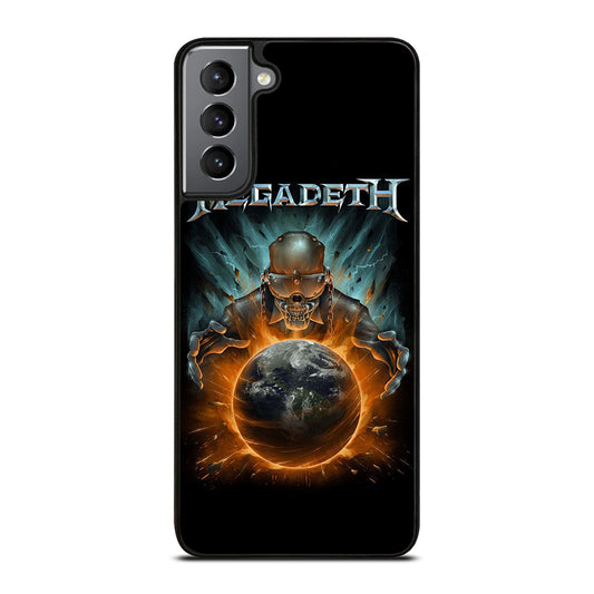 MEGADETH SKULL BLACK Samsung Galaxy S21 Plus Case Cover