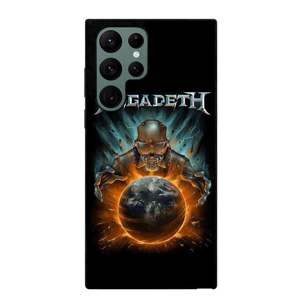 MEGADETH SKULL BLACK Samsung Galaxy S22 Ultra Case Cover
