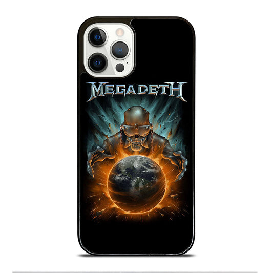 MEGADETH SKULL BLACK iPhone 12 Pro Case Cover