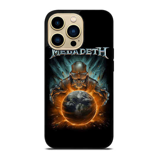 MEGADETH SKULL BLACK iPhone 14 Pro Max Case Cover