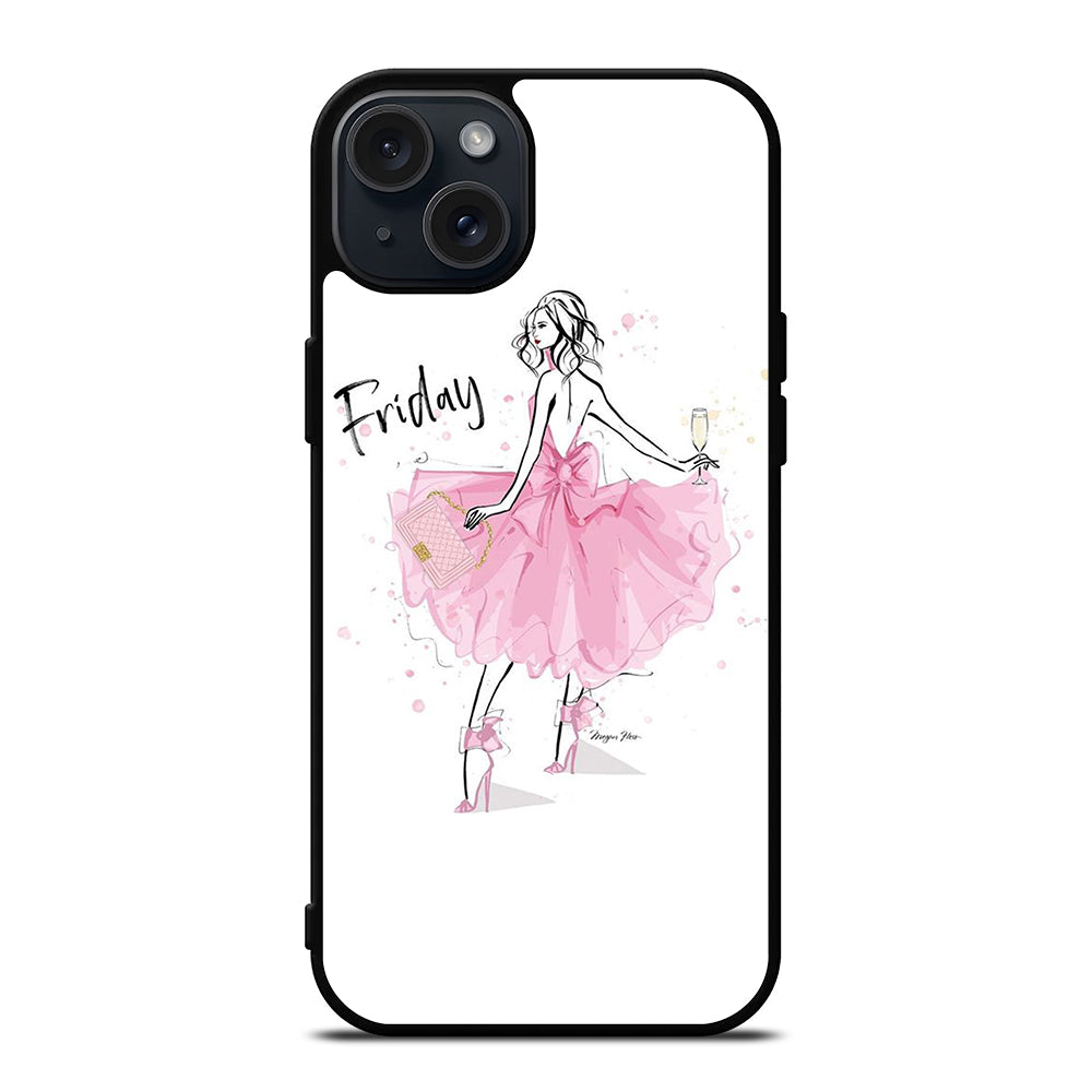 MEGAN HESS FASHION ART 1 iPhone 15 Plus Case Cover