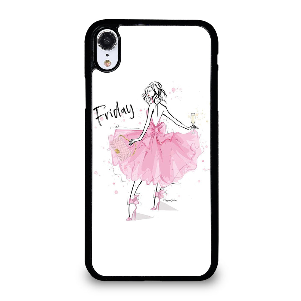 MEGAN HESS FASHION ART 1 iPhone XR Case Cover