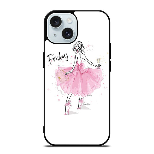 MEGAN HESS FASHION ART 1 iPhone 15 Case Cover