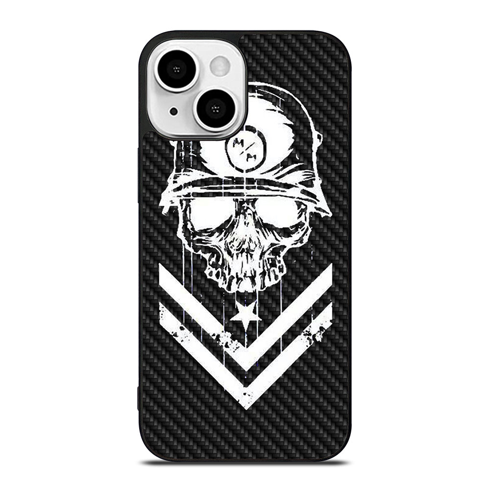 METAL MULISHA CARBON LOGO iPhone 13 Mini Case Cover