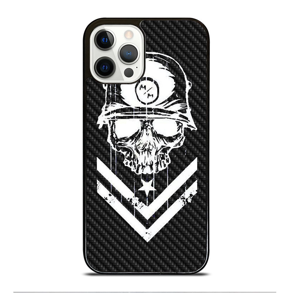 METAL MULISHA CARBON LOGO iPhone 12 Pro Case Cover