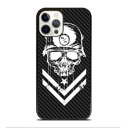METAL MULISHA CARBON LOGO iPhone 12 Pro Case Cover