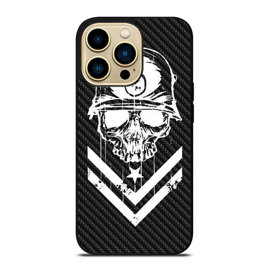 METAL MULISHA CARBON LOGO iPhone 14 Pro Max Case Cover