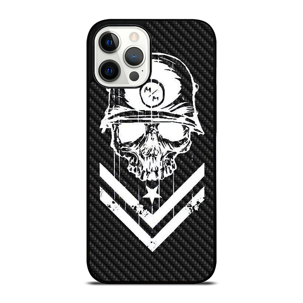 METAL MULISHA CARBON LOGO iPhone 12 Pro Max Case Cover