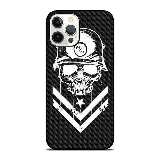 METAL MULISHA CARBON LOGO iPhone 12 Pro Max Case Cover