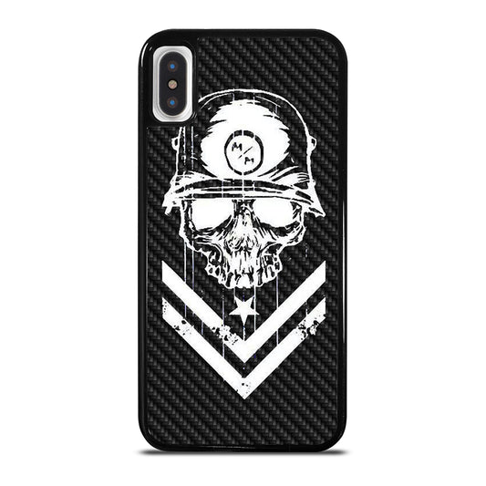 METAL MULISHA CARBON LOGO iPhone X / XS Case Cover