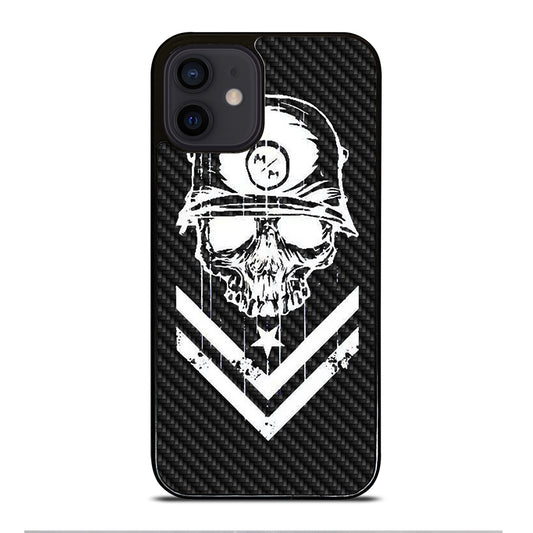 METAL MULISHA CARBON LOGO iPhone 12 Mini Case Cover