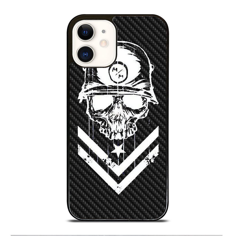 METAL MULISHA CARBON LOGO iPhone 12 Case Cover