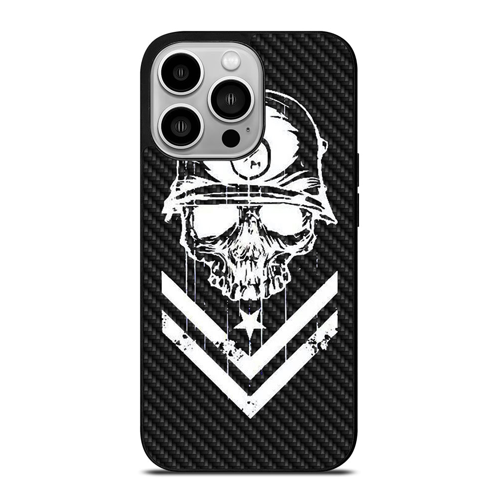 METAL MULISHA CARBON LOGO iPhone 14 Pro Case Cover