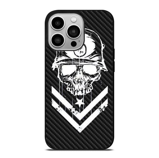 METAL MULISHA CARBON LOGO iPhone 14 Pro Case Cover