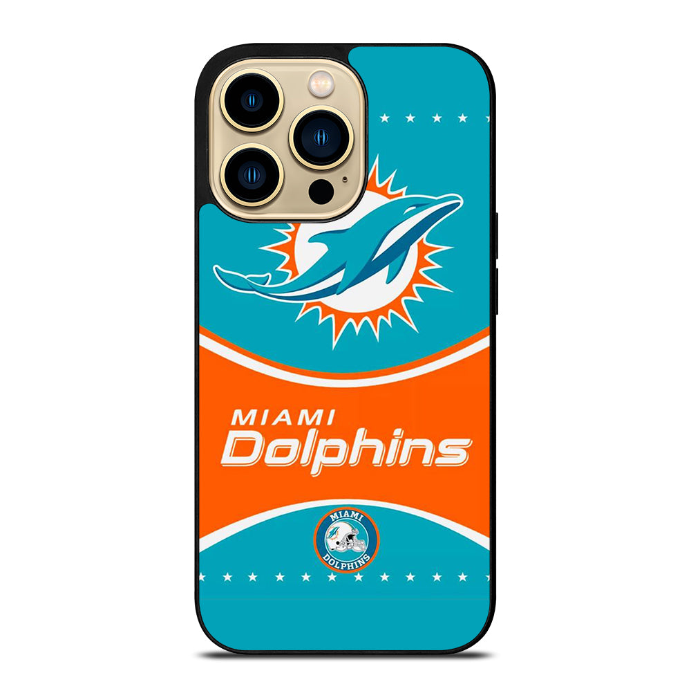 MIAMI DOLPHINS NFL FOOTBALL LOGO 2 iPhone 14 Pro Max Case Cover
