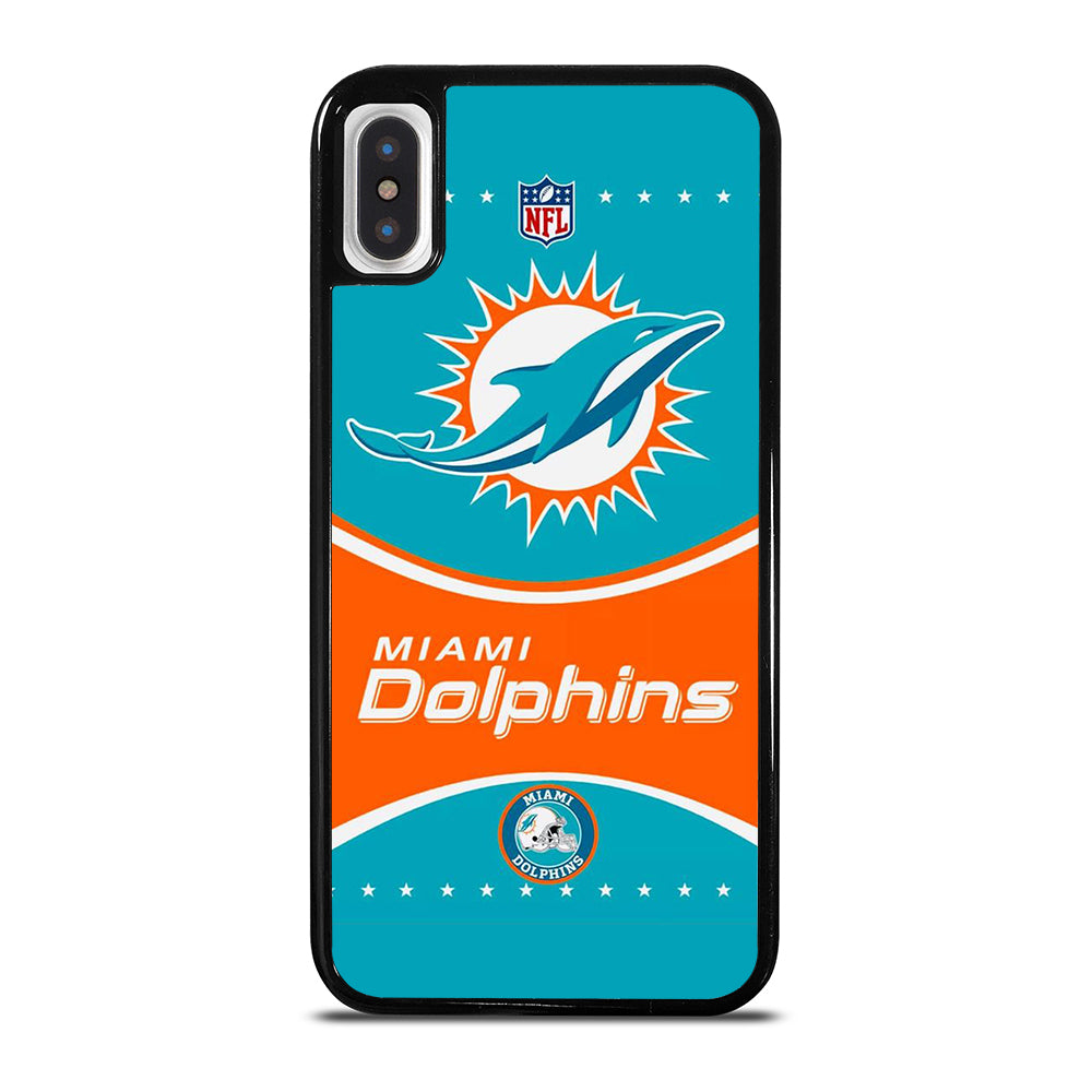 MIAMI DOLPHINS NFL FOOTBALL LOGO 2 iPhone X / XS Case Cover