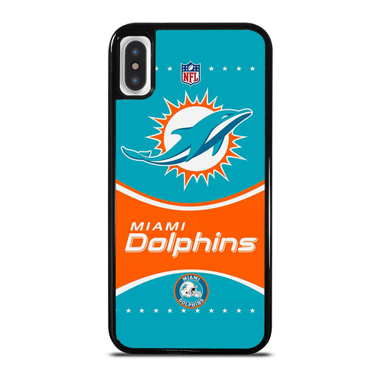 MIAMI DOLPHINS NFL FOOTBALL LOGO 2 iPhone X / XS Case Cover