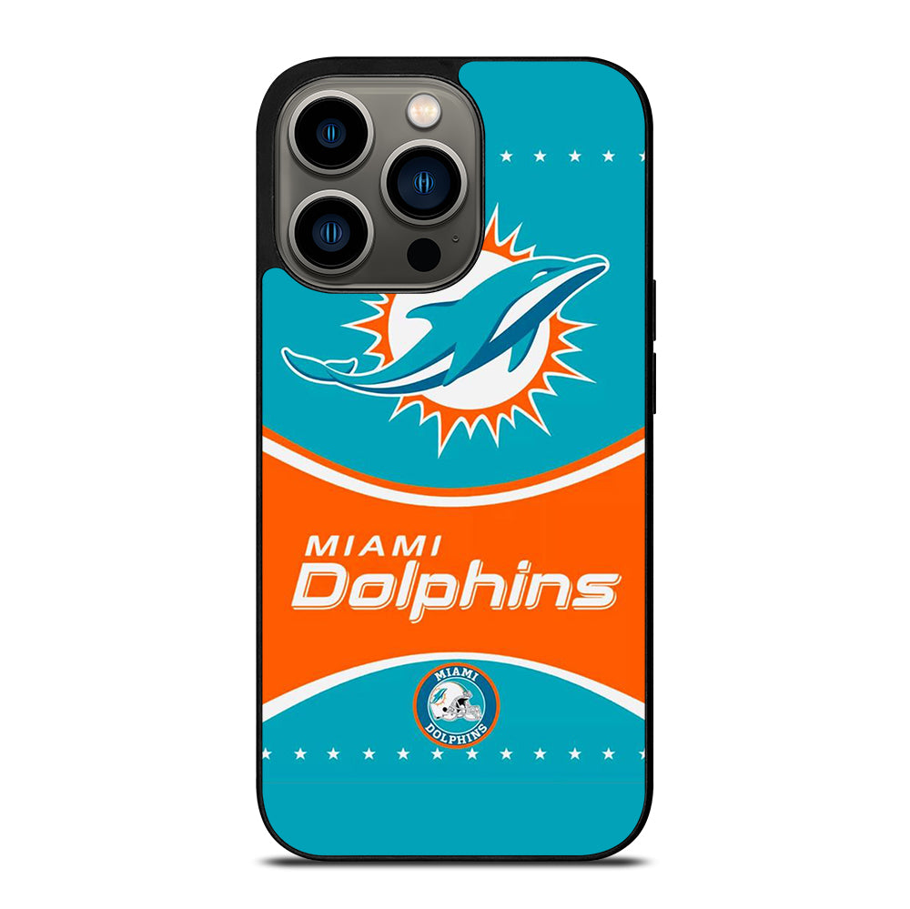 MIAMI DOLPHINS NFL FOOTBALL LOGO 2 iPhone 13 Pro Case Cover