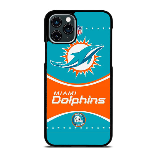 MIAMI DOLPHINS NFL FOOTBALL LOGO 2 iPhone 11 Pro Case Cover