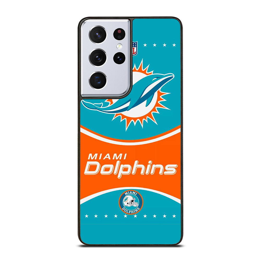 MIAMI DOLPHINS NFL FOOTBALL LOGO 2 Samsung Galaxy S21 Ultra Case Cover
