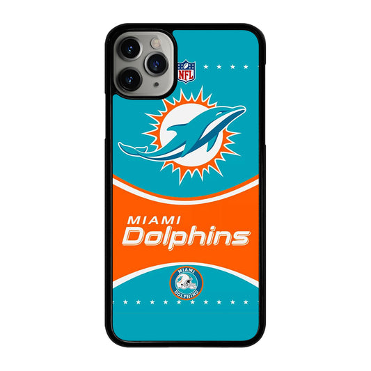 MIAMI DOLPHINS NFL FOOTBALL LOGO 2 iPhone 11 Pro Max Case Cover