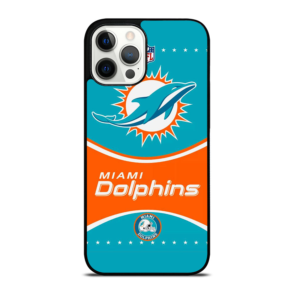 MIAMI DOLPHINS NFL FOOTBALL LOGO 2 iPhone 12 Pro Max Case Cover