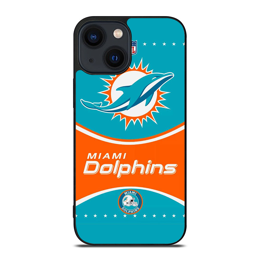 MIAMI DOLPHINS NFL FOOTBALL LOGO 2 iPhone 14 Plus Case Cover