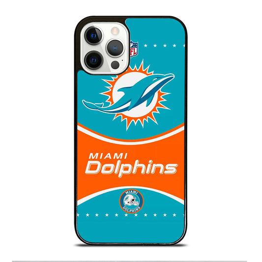 MIAMI DOLPHINS NFL FOOTBALL LOGO 2 iPhone 12 Pro Case Cover
