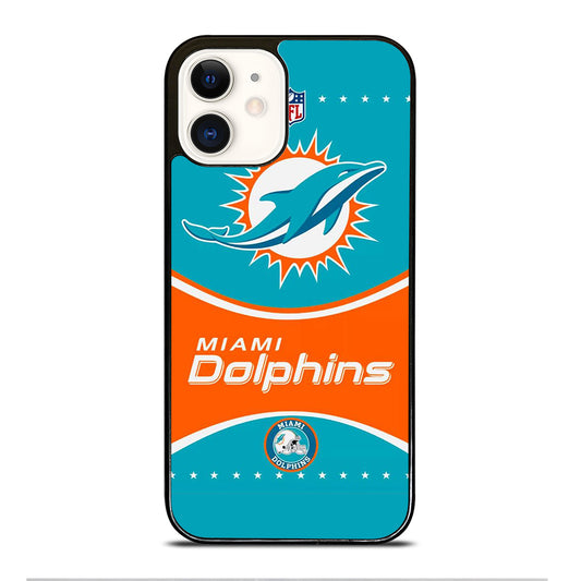 MIAMI DOLPHINS NFL FOOTBALL LOGO 2 iPhone 12 Case Cover