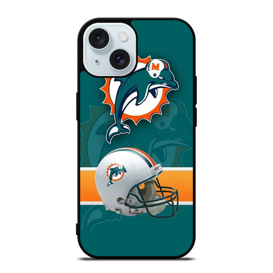 MIAMI DOLPHINS SYMBOL iPhone 15 Case Cover
