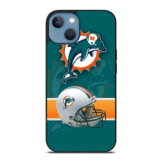 MIAMI DOLPHINS SYMBOL iPhone 13 Case Cover